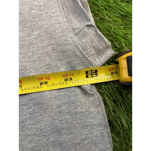 Balenciaga Alien Graphic Tee Gray Unisex Size L Oversized, Made in Portugal 24in - Picture 6 of 8